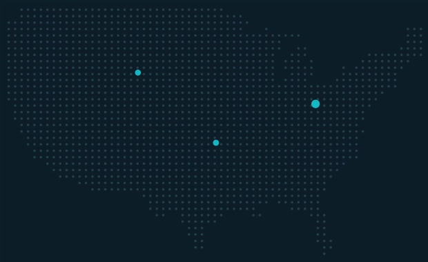 Westerman Locations on United States Map